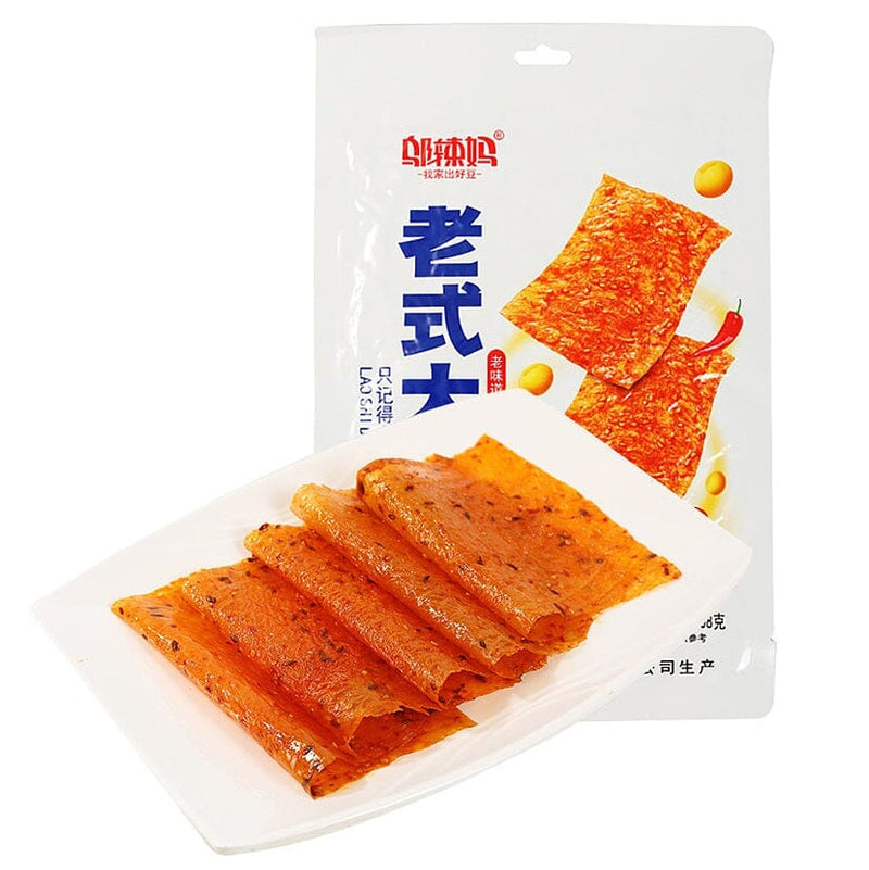 邬辣妈 老式大辣片 香辣味 108克 /Gluten Scheiben scharf 108g WULAMA