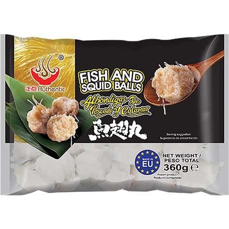 冰冻-Tiefgefroren! 正点 鱼翅丸 360克 /Fisch- und Tintenfischbällchen 360g AUTHENTIC