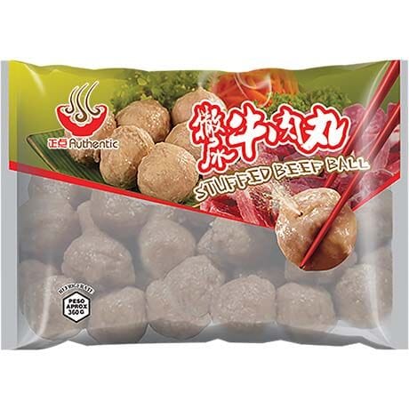 冰冻-Tiefgefroren! 正点 撒尿牛肉丸 360克 /Rindfleischbällchen mit Füllung gegart 360g