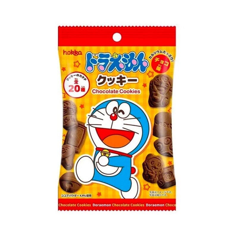 北陆制果 哆啦A梦 巧克力曲奇饼干 50克 /Doraemon Schokoladenkekse 50g Hokuriku