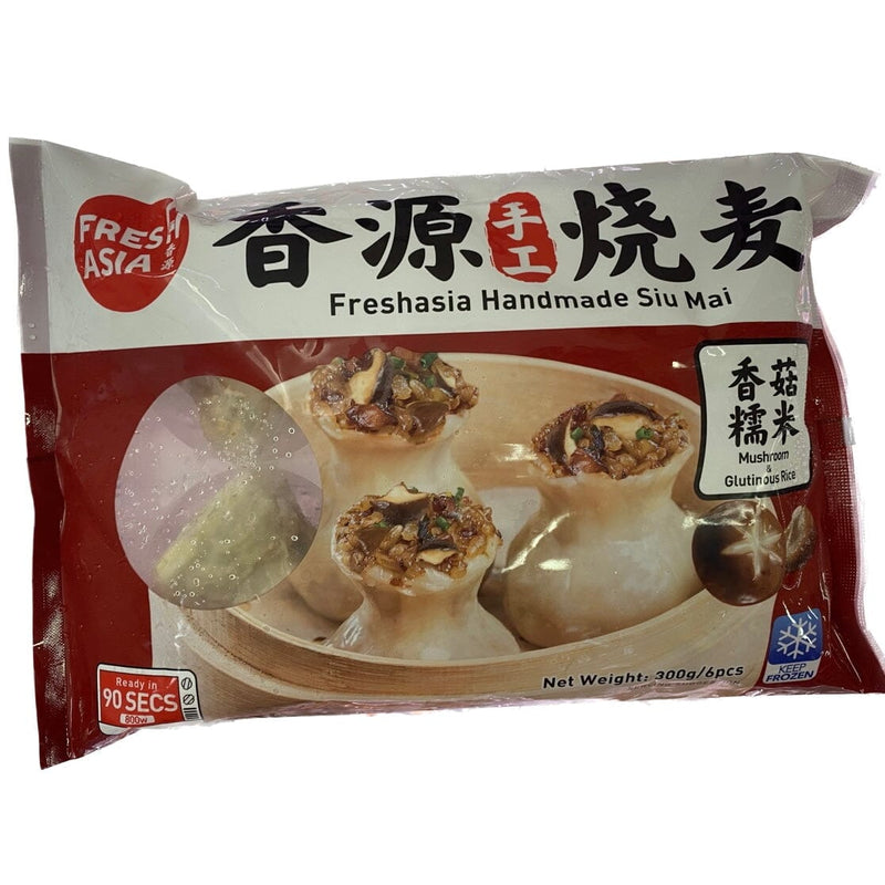 冰冻-Tiefgefroren! 香源 手工香菇糯米烧麦 烧卖 6只 /Gekochter handgemachter Klebreis Siu Mai mit gesalzenes Enteneigelb 300g