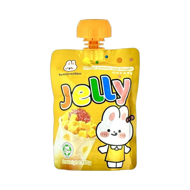 溏心萌萌 果冻 芒果柚子西米露味 105克 /Jelly Mango Pomelo Sago Geschmack 105g TXMM