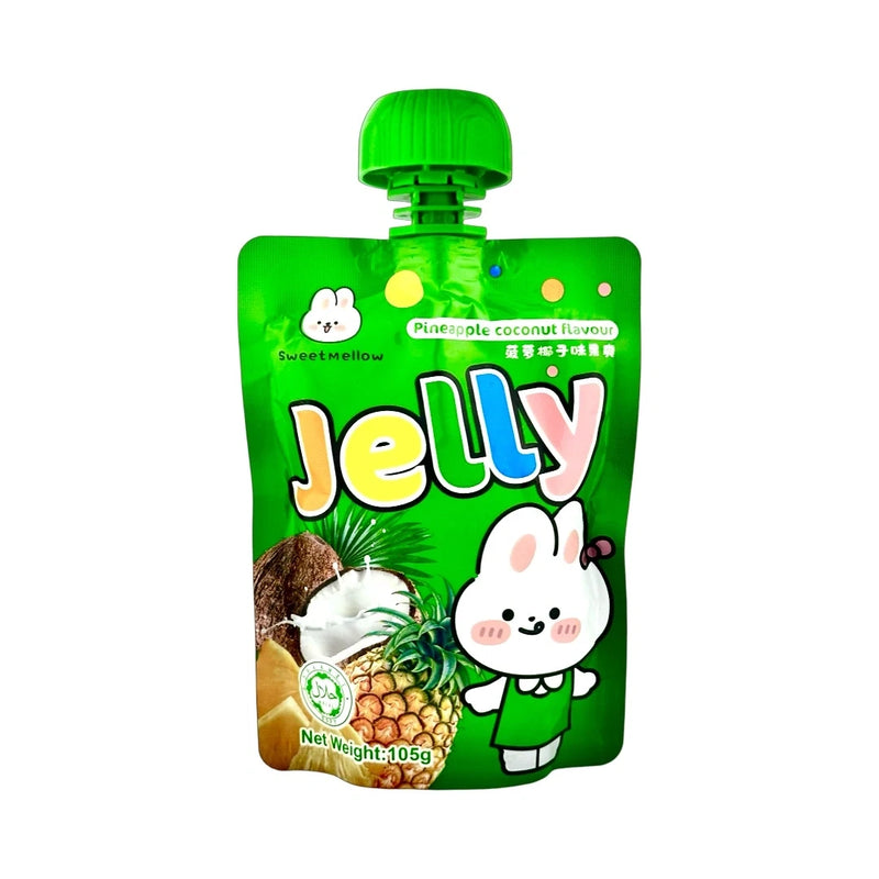 溏心萌萌 果冻 菠萝椰奶味 105克 /Jelly Ananas Kokosgeschmack 105g TXMM