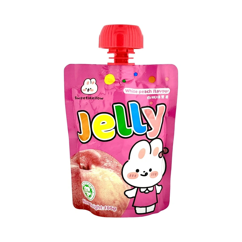 溏心萌萌 果冻 白桃味 105克 /Jelly Weißer Pfirsich Geschmack 105g TXMM