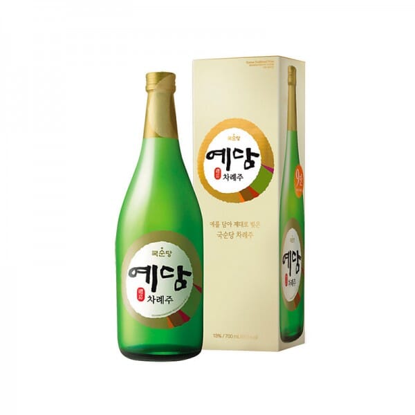 麴醇堂 韩国传统米酒 清酒 700毫升 /Koreanischer tranditionaler Sake Yedam Alk. 13% 700ml KOOKSOONDANG