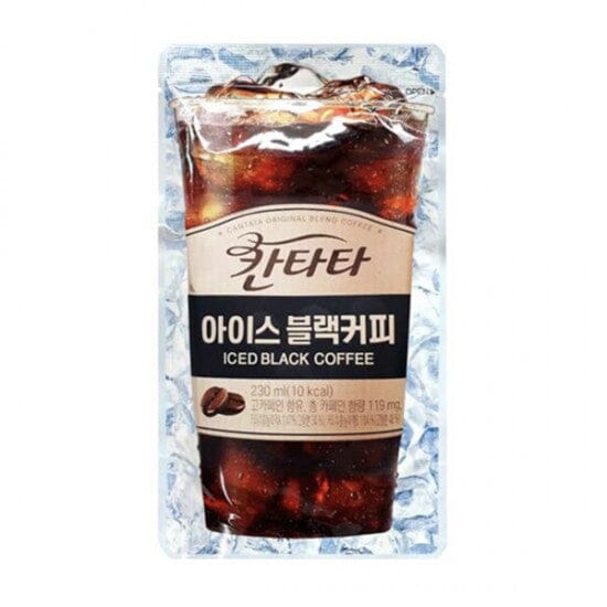 乐天 美式冰咖啡 原味 230毫升 / Kalt gebrühter Kaffee Original 230ml LOTTE Kantata