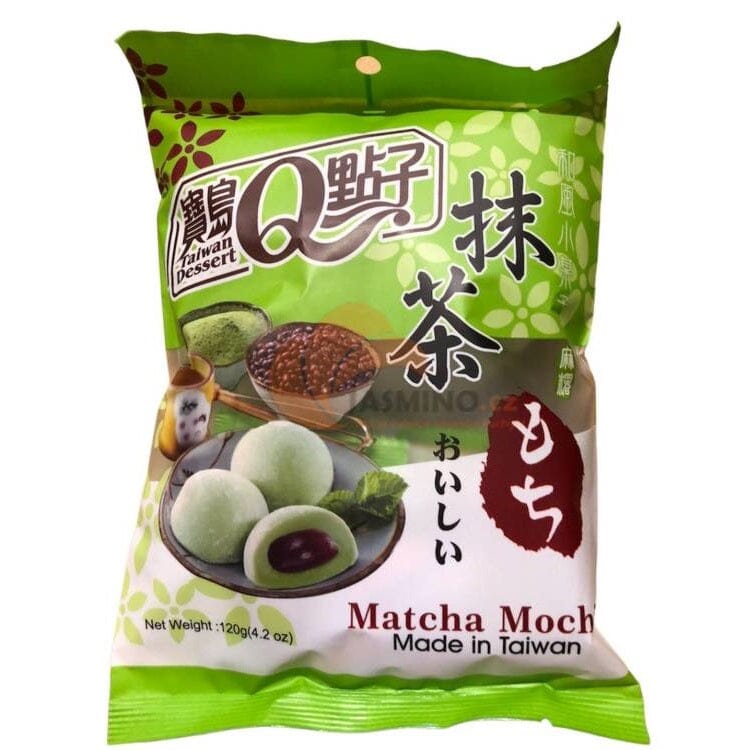 宝岛Q点子 麻糬 抹茶味 120克 /Mochi mit Matcha Grüner Tee 120g TW