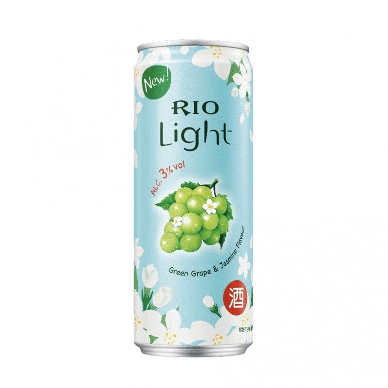 RIO微醺3度 青提茉莉 伏特加 330毫升 /RIO Light Cocktail Premix Grüne Trauben Jasmin Weinbrand 3%Vol. 330ml