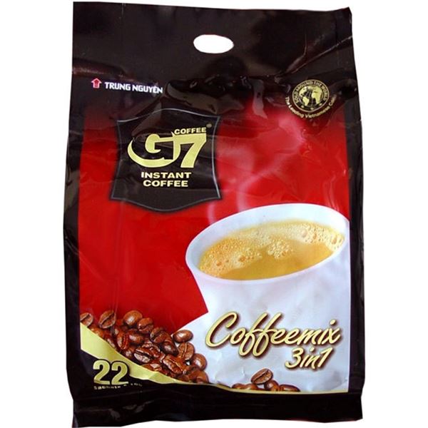 越南G7三合一速溶咖啡 22包 /Kaffee Instant G7 3in1 22*16g TRUNG NGUYEN