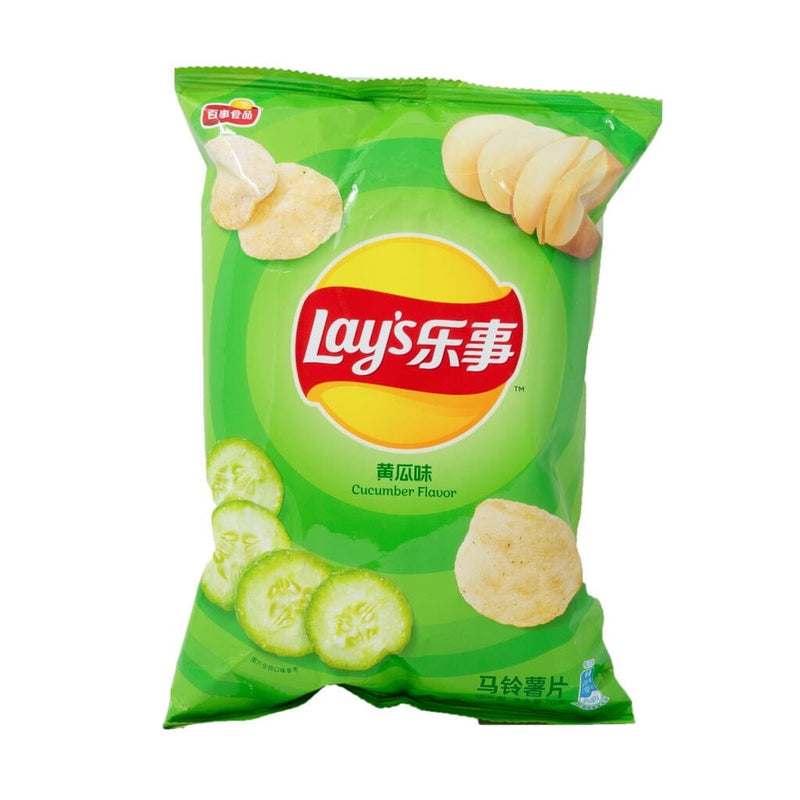 乐事薯片 黄瓜味 40克/Kartoffelchip Gurkengeschmack 40g Lays