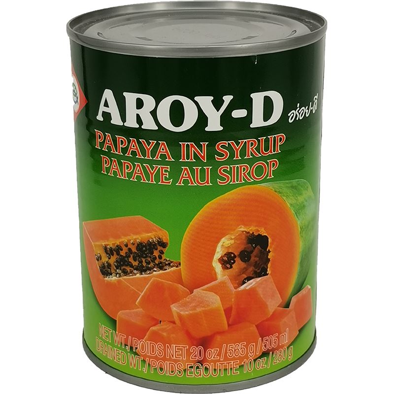 糖水木瓜 565克/ Papaya gezuckert 565g Aroy-D