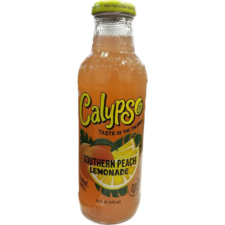 柠檬水饮料 南桃口味 473毫升/Lemonade Getränk Southern Peach Geschmack 473ml Calypso