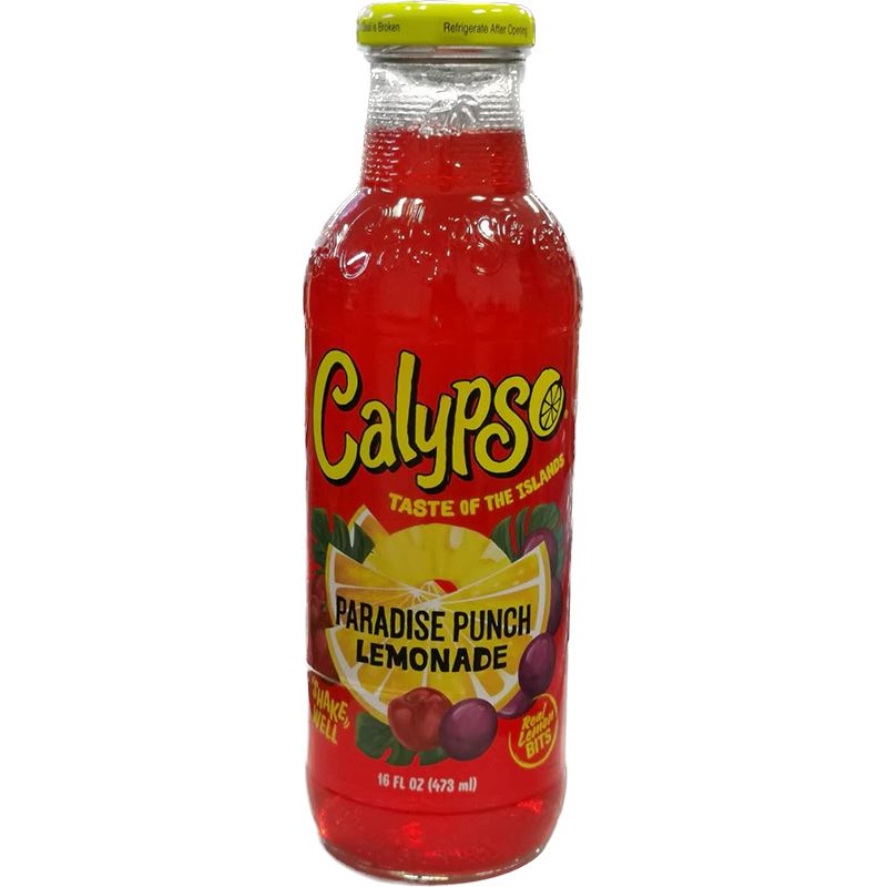 柠檬水饮料 天堂潘趣酒 473毫升/Lemonade Getränk Paradise Punch Style 473ml Calypso