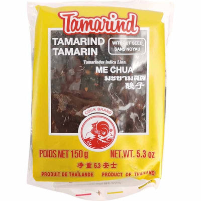 公鸡牌 罗望子 150克/ Tamarindenfleisch ohne Kern 150g Cock Brand