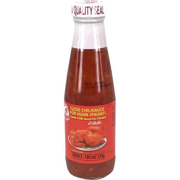 公鸡牌 甜辣酱 180毫升/ Süße Chili Sauce Für Huhn Sweet Chili 180ml Cock Brand