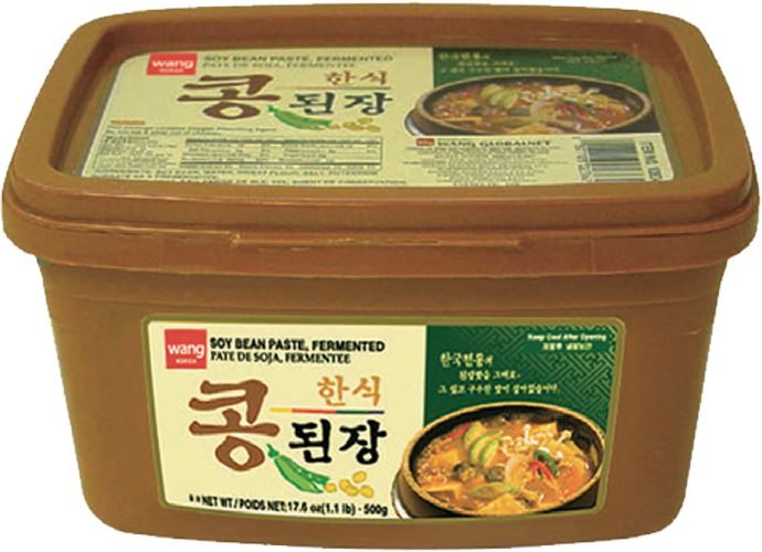 韩国豆酱 黄豆酱 (黄盒) 1公斤 / Koreanische Sojabohnenpaste 1kg WANG