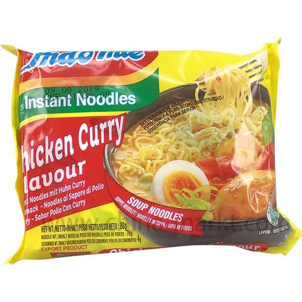 印尼 咖喱鸡肉味 捞面方便面 80克 / Instant Nudel Hähnchen Curry Geschmack 80g Indomie