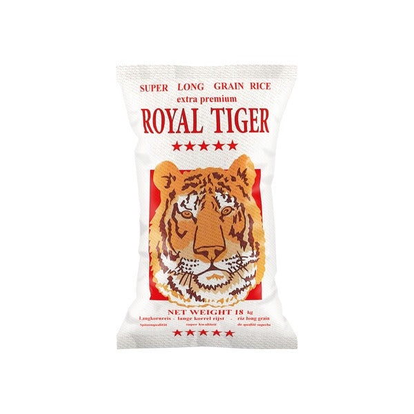 皇家虎牌 白色长粒米 18公斤/Weißer Langkornreis 18kg Royal Tiger