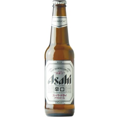 日本啤酒5度 330毫升/Bier aus Japan 5% Vol. 10,9 Grad Plato 330ml ASAHI