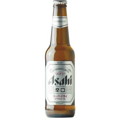 日本啤酒5度 330毫升 /Bier aus Japan 5% Vol. 10,9 Grad Plato 330ml ASAHI