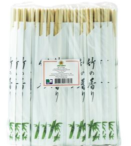 一次性竹筷子 21cm竹筷 日式开口 100双 / Essstäbchen Bambus 100 St.