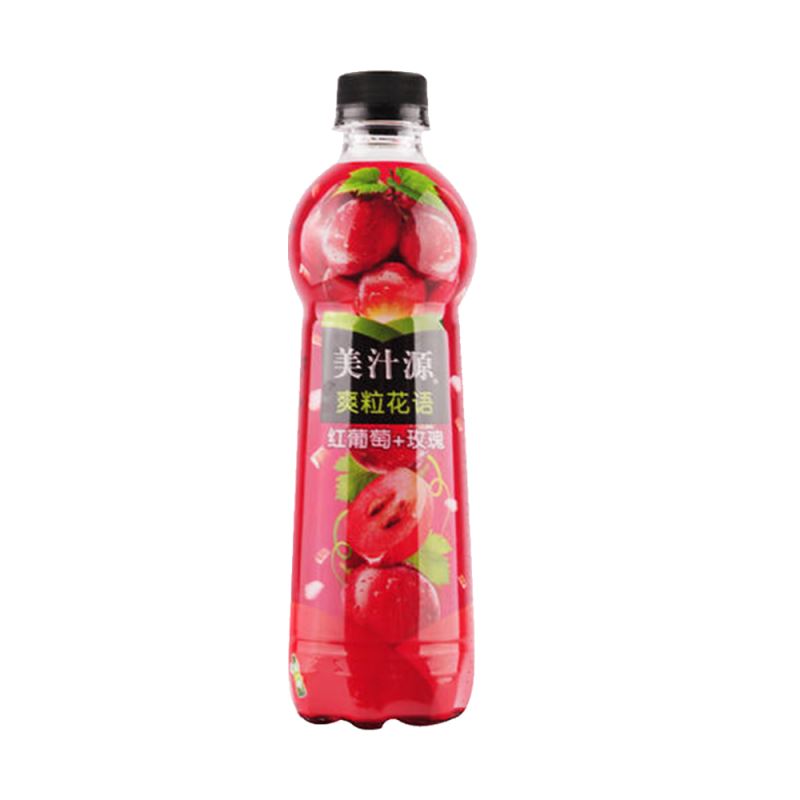 美汁源 红葡萄玫瑰 420毫升 /Fruchsaftgetränk Traube und Rosen MINUTE MAID 420ml