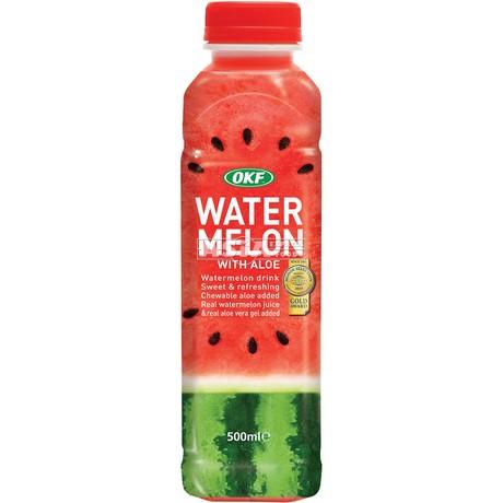 OKF 韩国芦荟饮料 西瓜味 500ml / Aloe Vera Getränk Wassermelonegeschmack 500ml