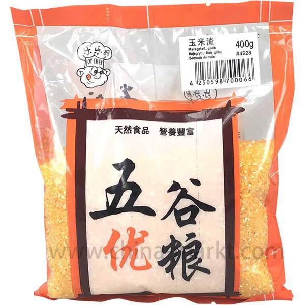 乐乐厨 五谷优粮 玉米渣 400g /Maisgrieß grob 400g LeLeChu