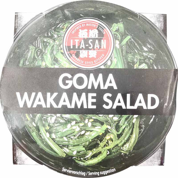 冰冻-Tiefgefroren! 板前 日式海藻沙拉150g / ITA-SAN Wakame-Salat Braunalgensalat 150g