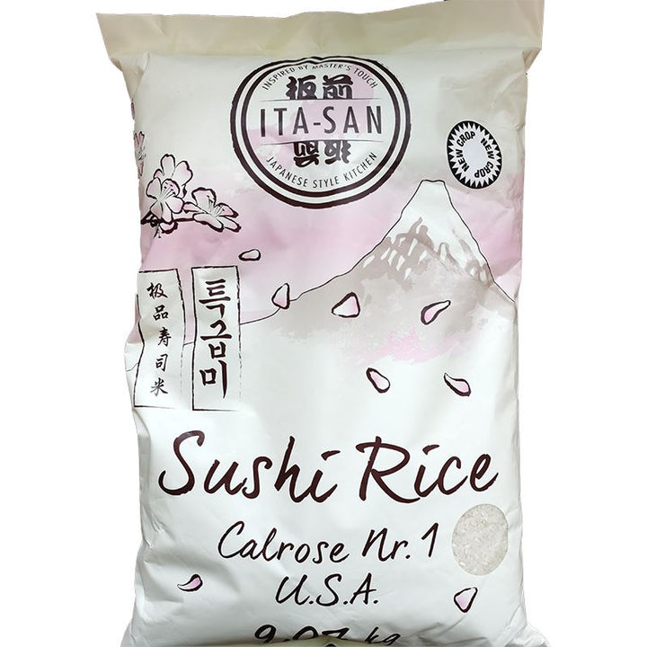 板前 特级寿司米 9.07公斤/Sushi Reis Premium Qualität 9.07kg ITA-SAN