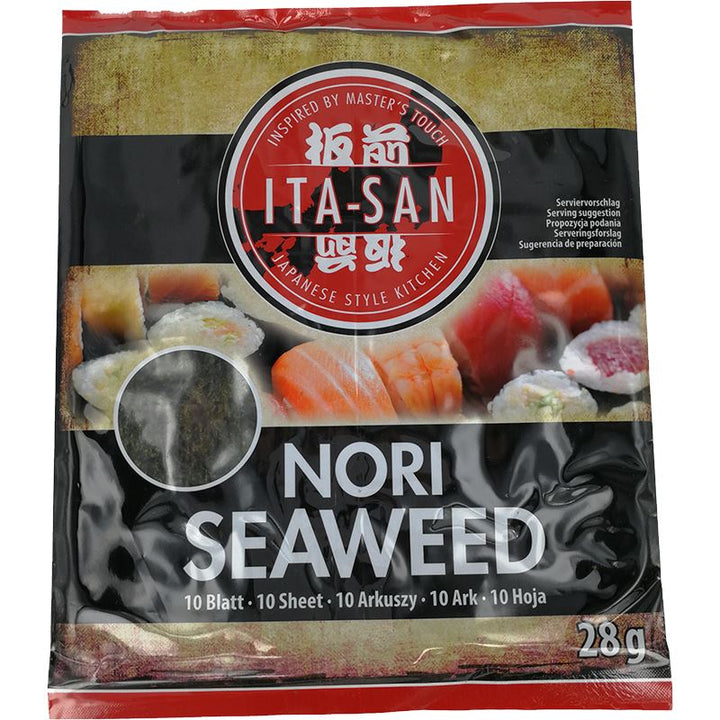 板前 寿司海苔 10片 / Sushi Nori-Seetang 28g ITA-SAN