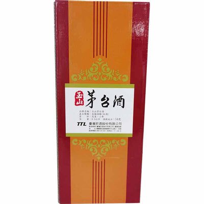 玉山茅台酒 54度/ Mau Tai Sprituose, 54% Alc. 500ml