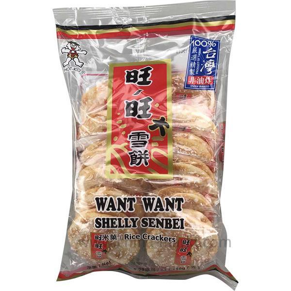 旺旺 大雪饼 原味 150克/Reiswaffeln Originalgeschmack 150g WantWant