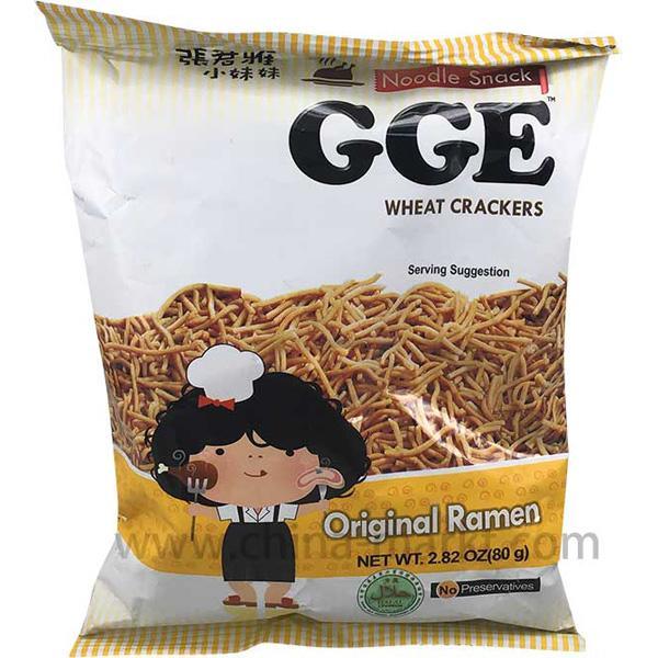 维力 张君雅小妹妹 原味 80克 /GGE Wheat Crackers Original Ramen 80g WeiLih