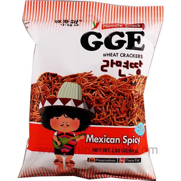 维力 张君雅小妹妹 墨西哥味 80克 /GGE Wheat Crackers Mexican Spicy 80g WeiLih