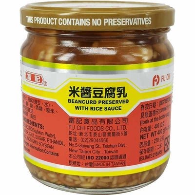 MHD 20.05.2023富记 米酱豆腐乳/FC fermentierter Tofu mit Reissauce 400g