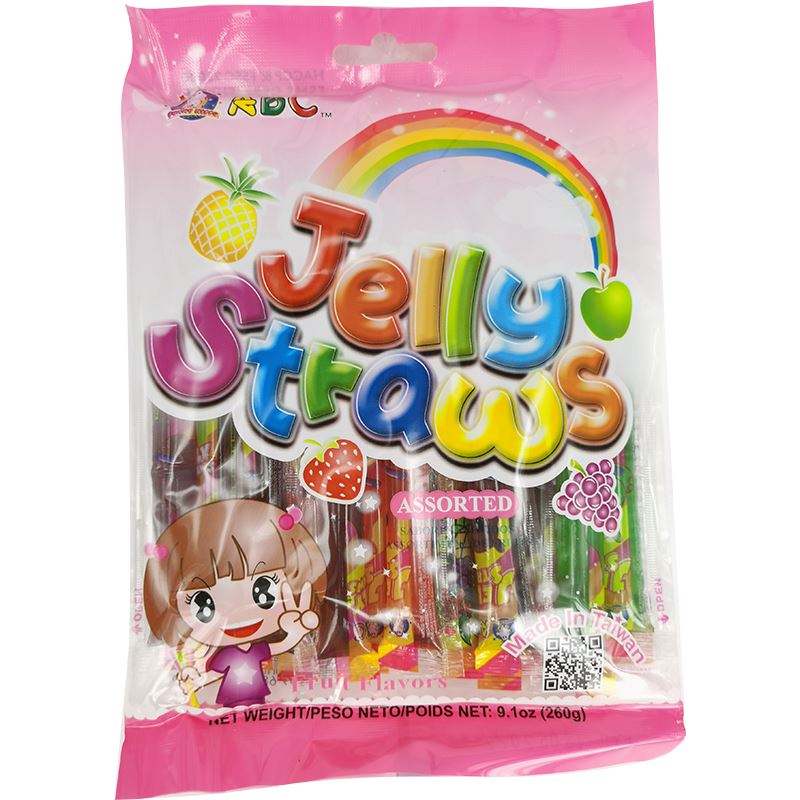 ABC果冻棒 260克 /Fruchtgummi Sticks ABC JELLY 260g