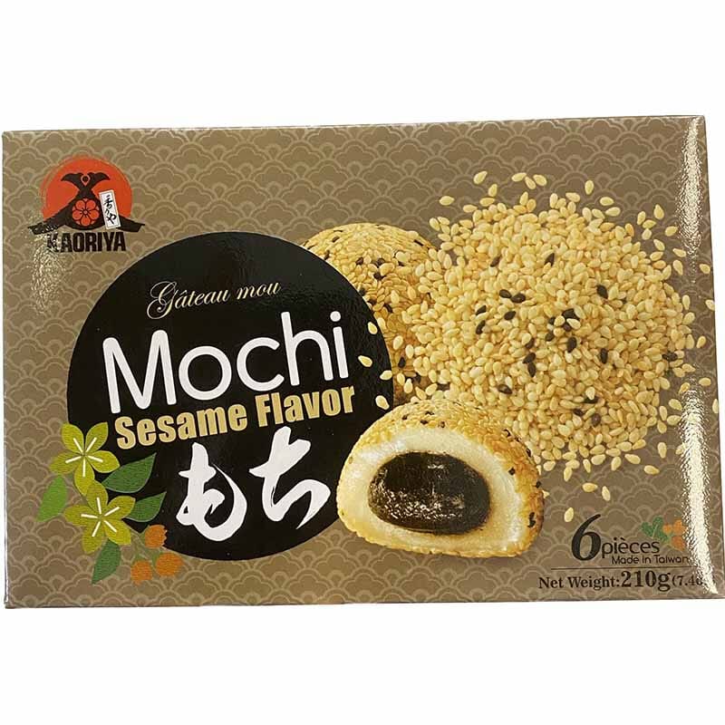 香之屋 和风芝麻麻糬 210克 /Sesame Mochi 210g