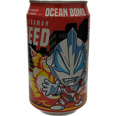 超人力霸王气泡水 水蜜桃乳酸 330g/Sparking Water-Peach Yogurt Flavor 330g Ocean Bomb
