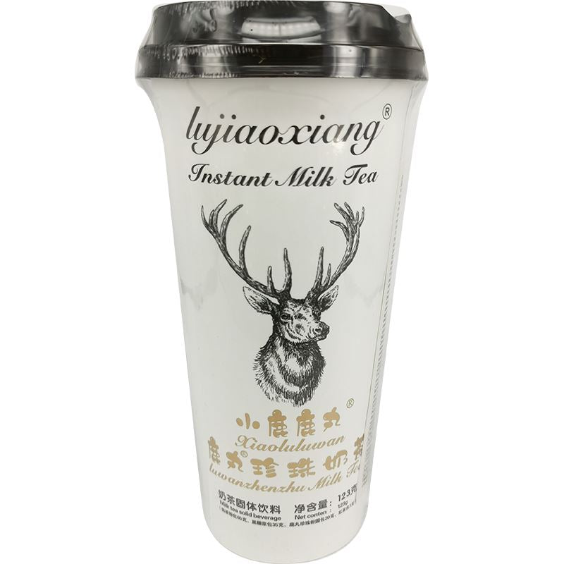 鹿角巷 小鹿鹿丸 鹿丸珍珠奶茶123克/TapiocaPearl MilkTea Drink Black Sugar 123g LJX