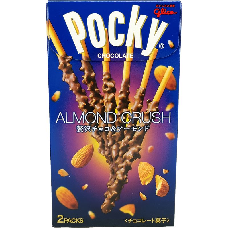 日式杏仁味 饼棒 46.2克/Glico Pocky Wholesom KeksStick Mandeln 46.2g