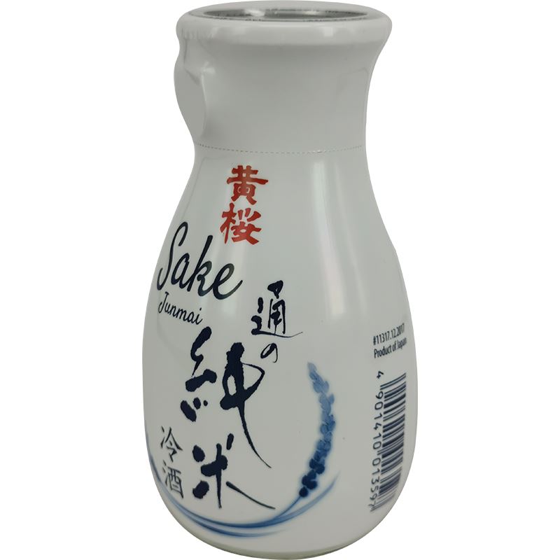 黄桜 日本清酒 白 180毫升/Sake Junmai 15% vol Poliergrad 70% 180ml Kizakura