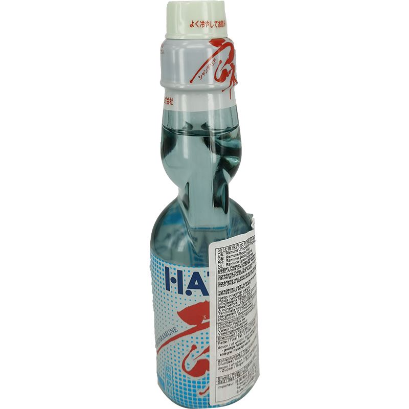 日本波子弹珠汽水 原味 200毫升 /Hatakosen Ramune Plain Geschmack 200ml