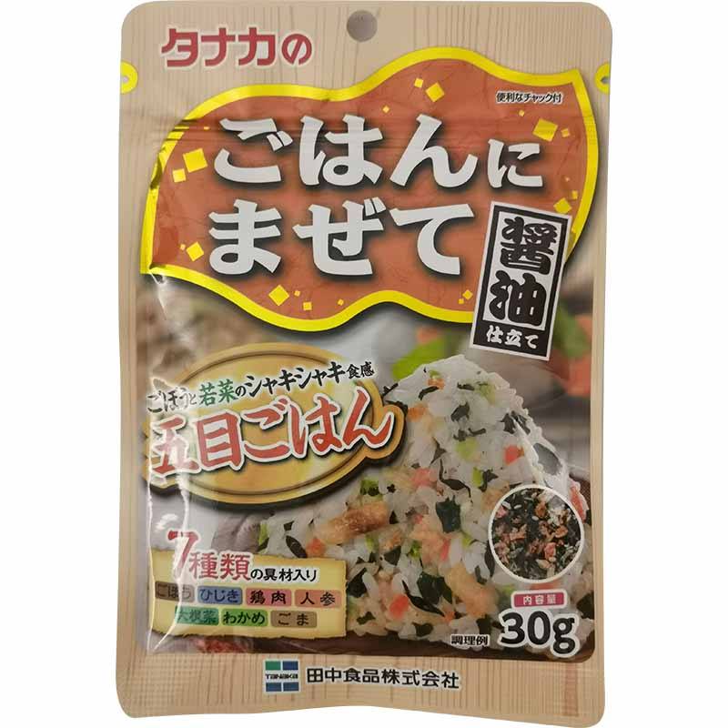 田中食品 五目 拌饭调味料 30克 /Furikake Gomokugeschamck 33g TANAKA FOOD