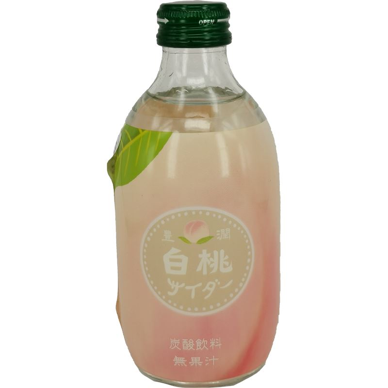 日本友桝 桃子味苏打水 300毫升 /Japan Tomomasu Pfirsich Soda 300ml