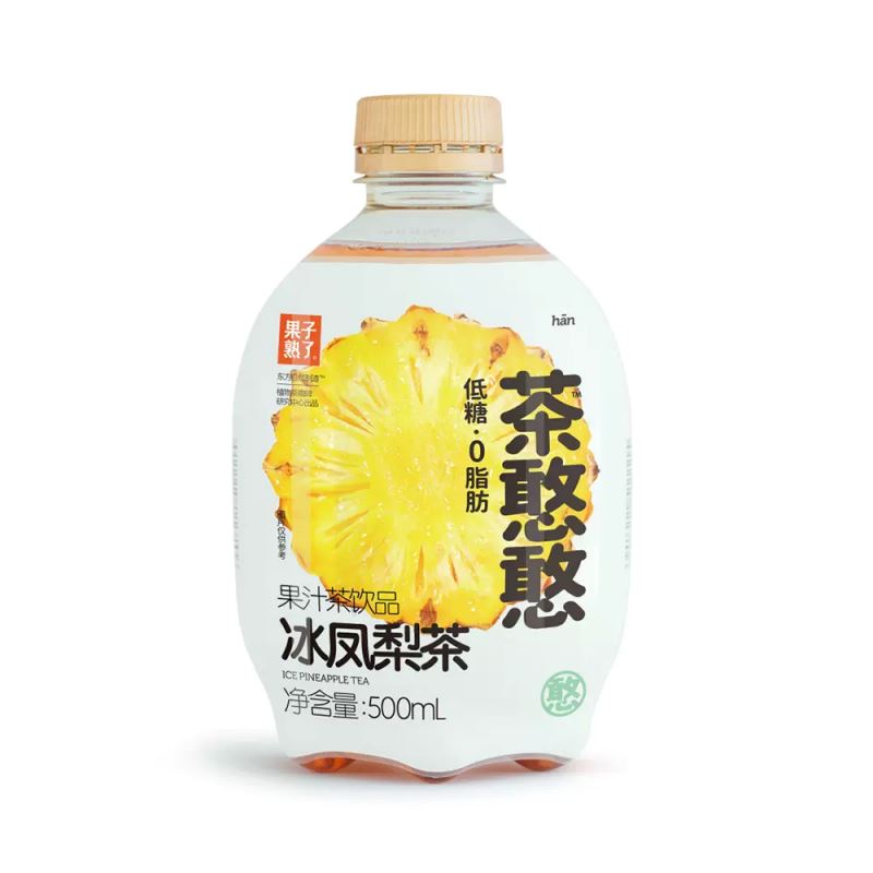 果子熟了 茶憨憨 冰凤梨茶 500毫升 /Geeister Ananastee 500ml GZSL