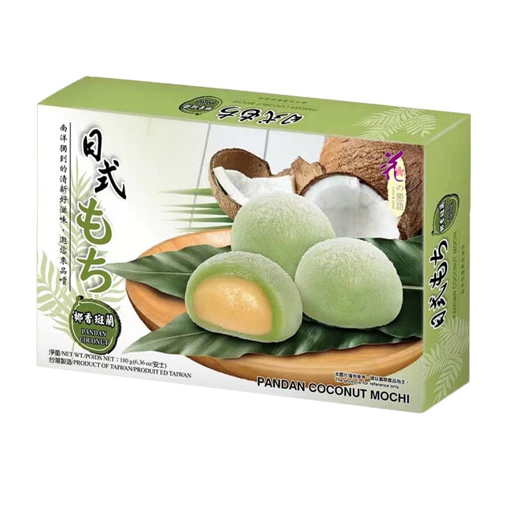 花之恋语 日式椰香斑兰麻糬 180克/Mochi mit Pandan-Kokos-Geschmack 180g LL