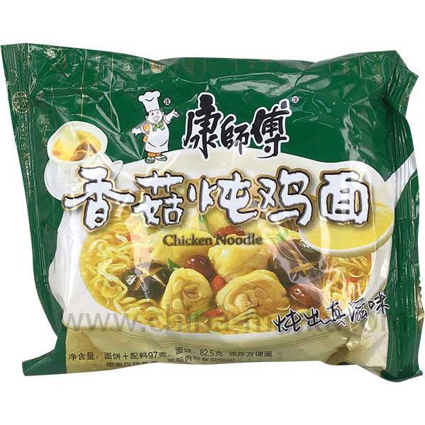 康师傅 香菇炖鸡面/Instantnudeln Hühner Pilze Geschmack 97g MASTERKONG