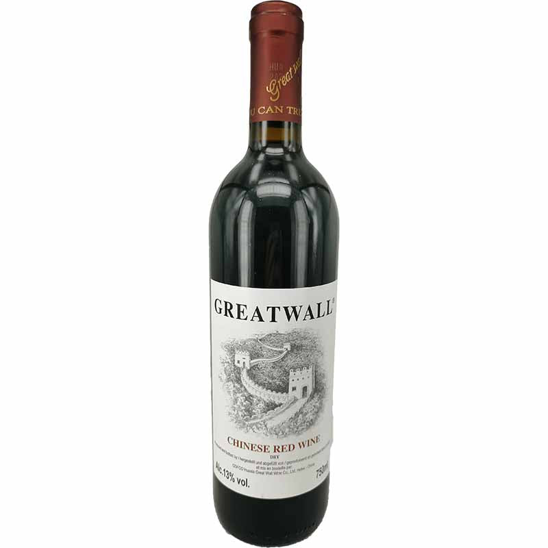 长城 干红 红葡萄酒 750毫升 /Rotwein 12% Vol. GREAT WALL 750ml