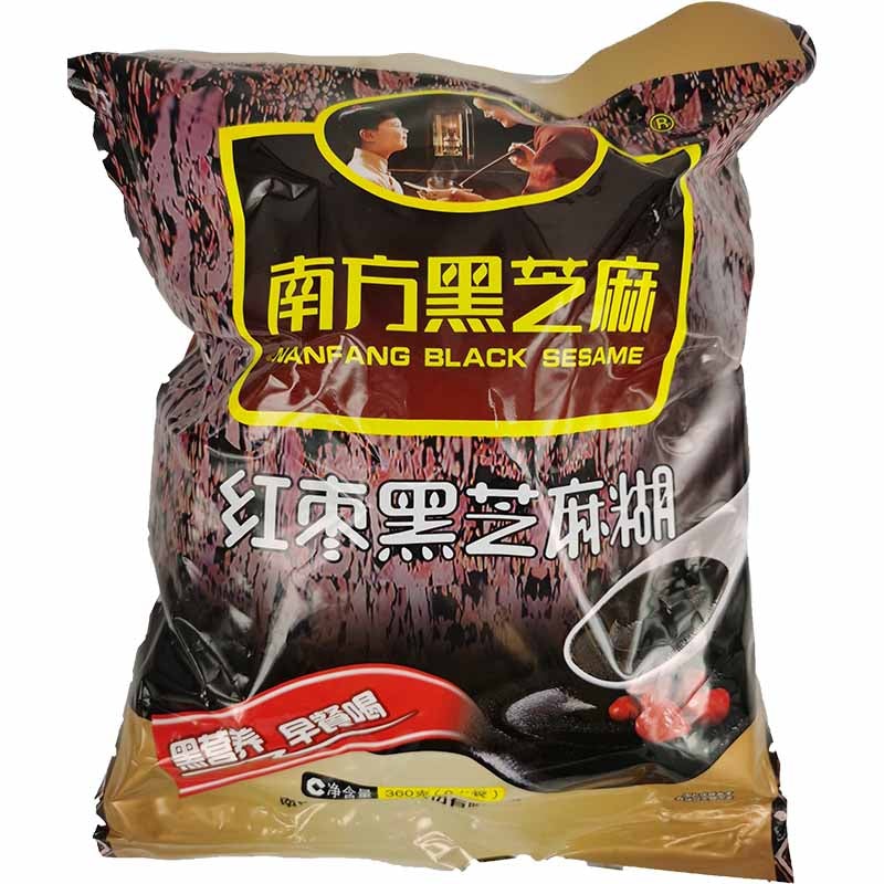 南方 红枣黑芝麻糊 360克 / Instant Sesambrei Pulver mit Dattel 360g NF